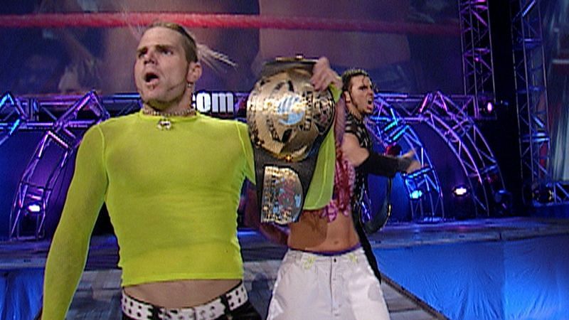 The Hardyz defeated Booker T and Test in the build up to Survivor Series in 2001